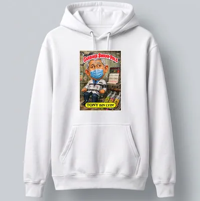 Vintage comic style T-shirt featuring cartoon doctor and humorous text — printed on a unisex hoodie